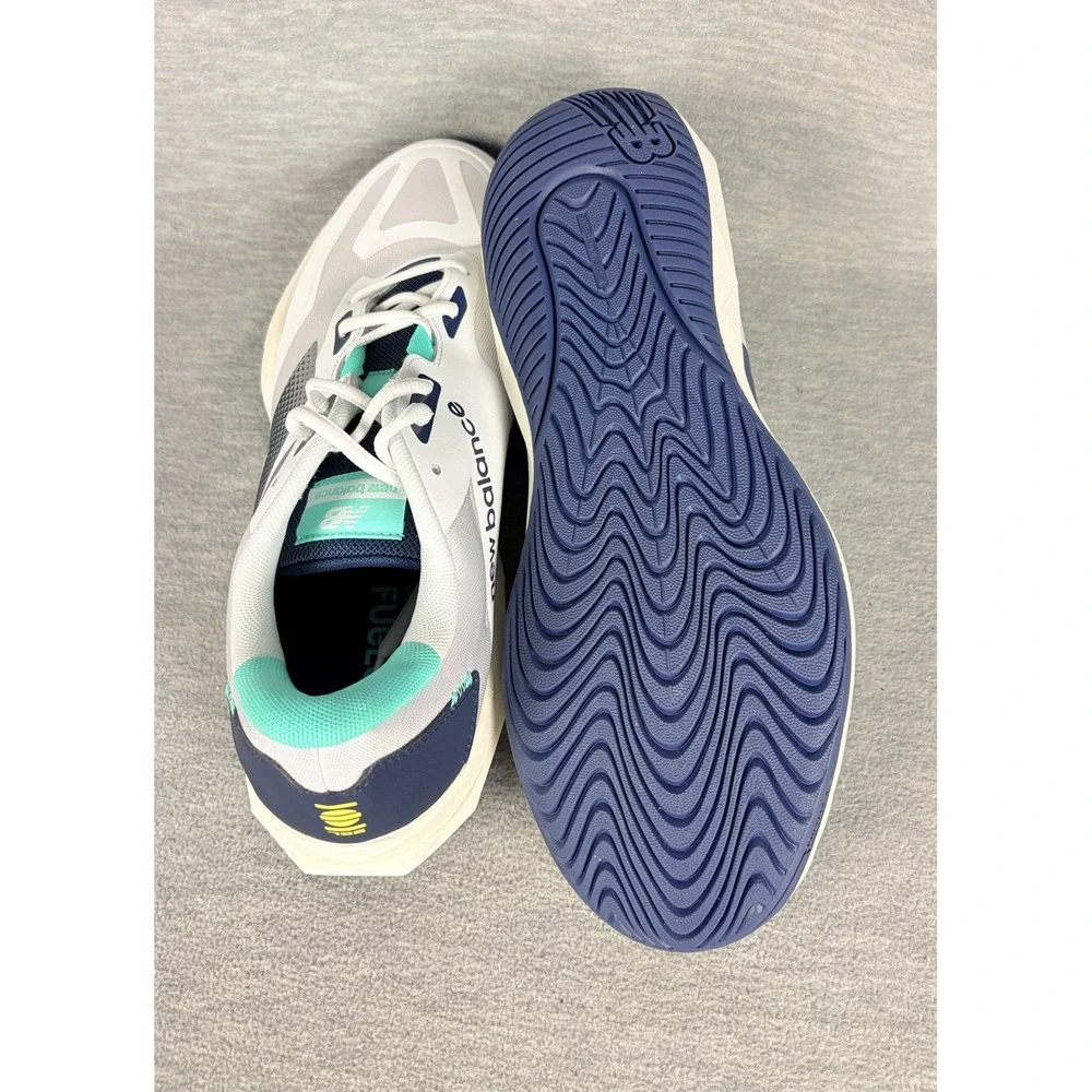 New Balance FuelCell 796v4 Pickleball Mens 11.5 D White Blue Court Tennis - Picture 9 of 11